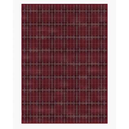 Heirloom Tartan Red Flatwoven Rug - 305 x 425 cm - Rug + Pad System