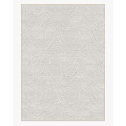 Luster Soft Grey Flatwoven Rug - 305 x 425 cm - Rug + Pad System