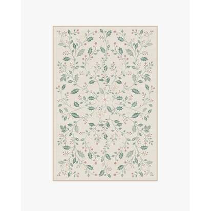 Snowberry Cream Flatwoven Rug - 120 x 185 cm - Rug + Pad System