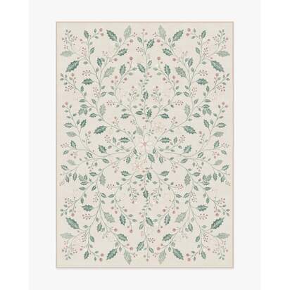 Snowberry Cream Flatwoven Rug - 150 x 215 cm - Rug + Cushioned Pad System