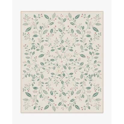 Snowberry Cream Flatwoven Rug - 245 x 305 cm - Rug + Cushioned Pad System