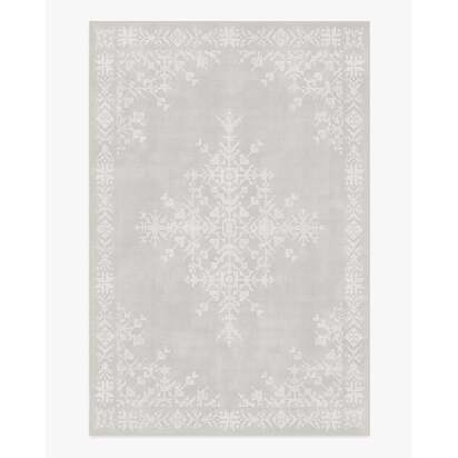 Snowstitch Soft Grey Rug - 185 x 275 cm - All-In-One Rug
