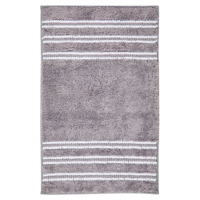 Soak Large Light Grey Bath Mat