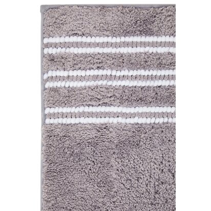 Soak Large Light Grey Bath Mat