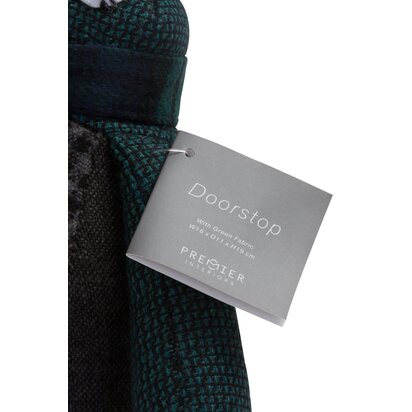 Heritage Green Small Penguin Door Stop