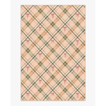 Bow Tartan Natural Rug - 200 x 290 cm - All-In-One Rug