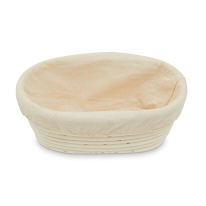 Smith Rattan Oblong Bread Proofing Basket