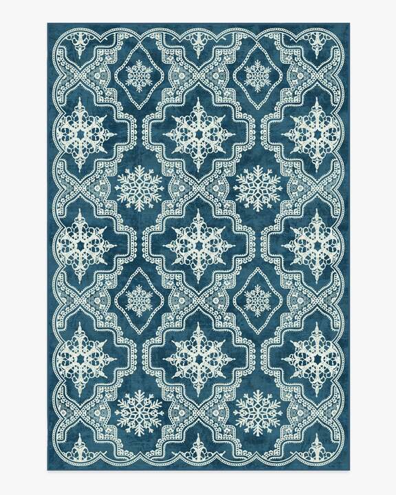 The avenue snowflake navy blue by the hiltons a flw hi018 200x290.jpg