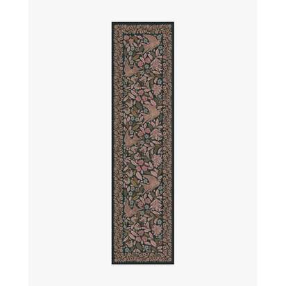 Aves Blush Flatwoven Rug - 75 x 305 cm - Rug + Pad System