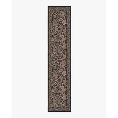 Aves Blush Flatwoven Rug - 75 x 365 cm - Rug + Pad System
