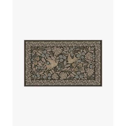 Aves Stone Flatwoven Rug - 90 x 150 cm - Rug + Pad System
