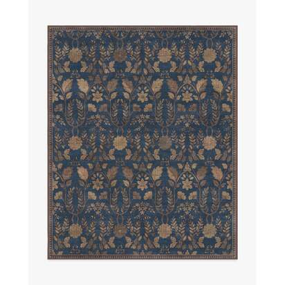 Aylin Navy & Gold Rug - 245 x 305 cm - All-In-One Rug