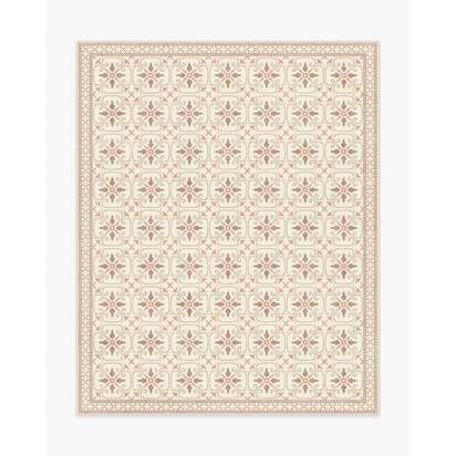 Girona Cream Flatwoven Rug - 245 x 305 cm - Rug + Pad System