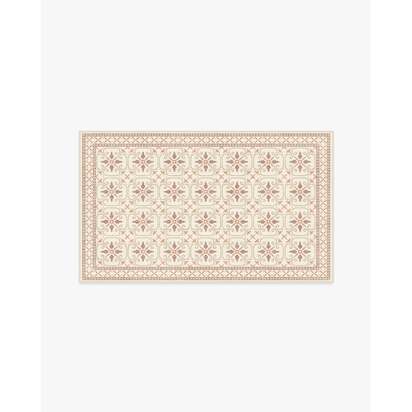 Girona Cream Flatwoven Rug - 90 x 150 cm - Rug + Cushioned Pad System