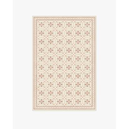 Girona Cream Flatwoven Rug - 120 x 185 cm - Rug + Cushioned Pad System
