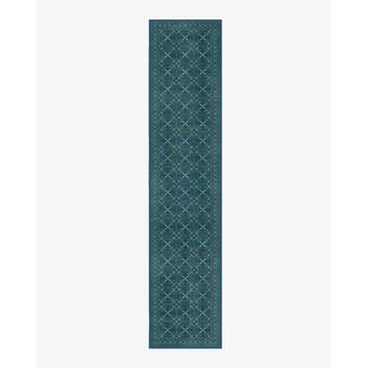 Girona Teal Rug - 75 x 365 cm - All-In-One Rug