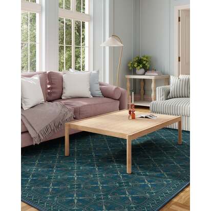 Girona Teal Rug - 90 x 150 cm - All-In-One Rug