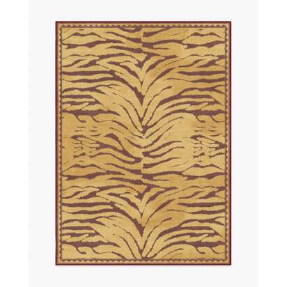 Kaplan Gold Flatwoven Rug - 150 x 215 cm - Rug + Pad System