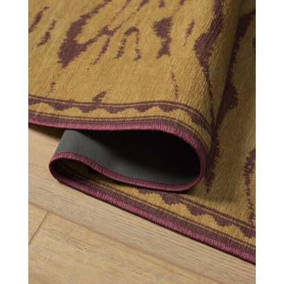 Kaplan Gold Flatwoven Rug - 245 x 305 cm - Rug + Pad System