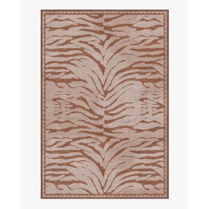 Kaplan Mauve Flatwoven Rug - 185 x 275 cm - Rug + Pad System