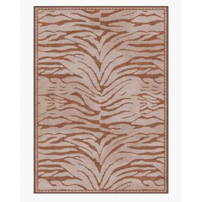 Kaplan Mauve Flatwoven Rug - 305 x 425 cm - Rug + Pad System