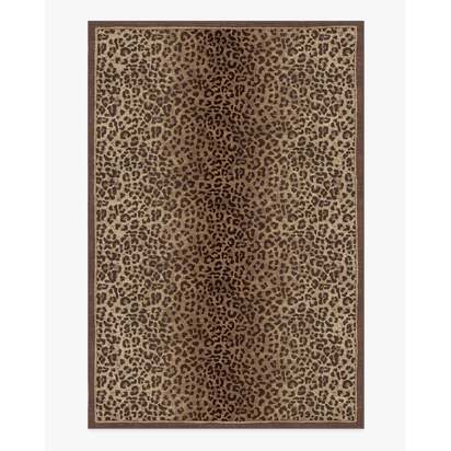 Namir Brown Flatwoven Rug - 185 x 275 cm - Rug + Pad System