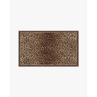 Namir Brown Flatwoven Rug - 90 x 150 cm - Rug + Cushioned Pad System