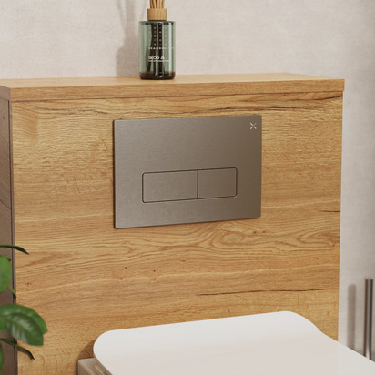 Crosswater MPRO Flush Plate - Brushed Nickel