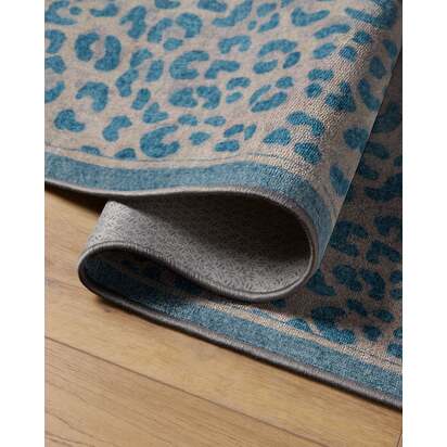 Namir Slate Blue Rug - 305 x 425 cm - All-In-One Rug