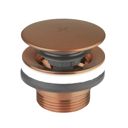 Crosswater MPRO Universal Basin Click Clack Waste - Brushed Bronze