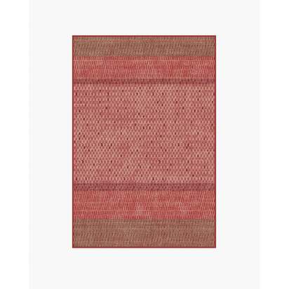 Mesa Check Red Rug - 120 x 185 cm - All-In-One Rug