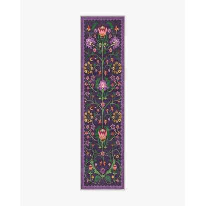 Protea Plum Rug by Iris Apfel - 75 x 305 cm - All-In-One Rug
