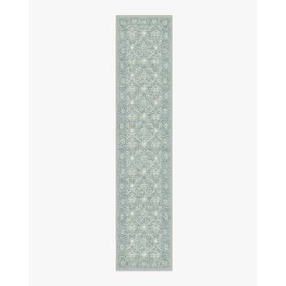 Montreal Dusty Blue Rug by Morris & Co. - 75 x 365 cm - All-In-One Rug