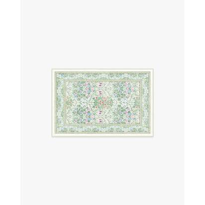 Blackthorn Berry Multicolor Flatwoven Rug by Morris & Co. - 60 x 90 cm - Rug + Pad System