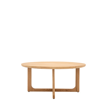 Alderwood Round Coffee Table Natural