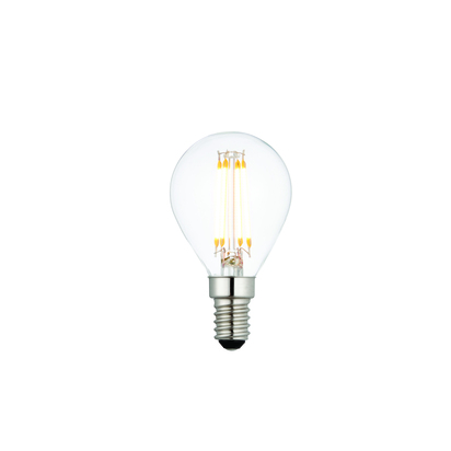 Antibes E14 LED Filament Golf Clear Glass