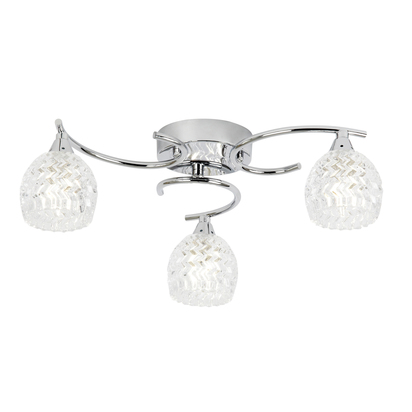 Grasse 3 Ceiling Lamp Chrome