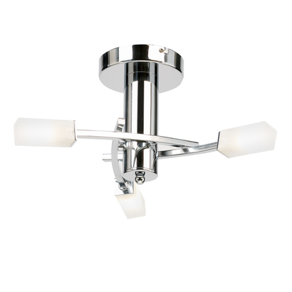 Parma 3 Ceiling Lamp Chrome