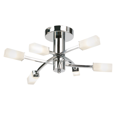 Parma 6 Ceiling Lamp Chrome