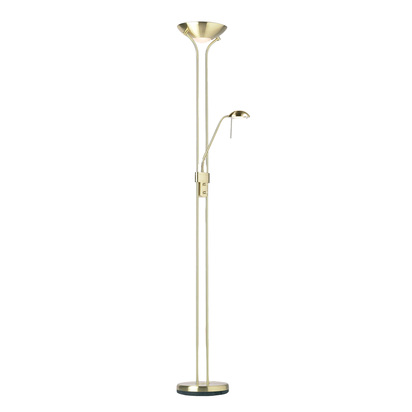 Chelsea Floor Lamp Satin Brass
