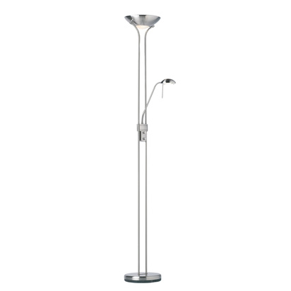 Chelsea Floor Lamp Satin Chrome