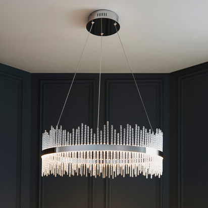 Thirsk Pendant Light Chrome