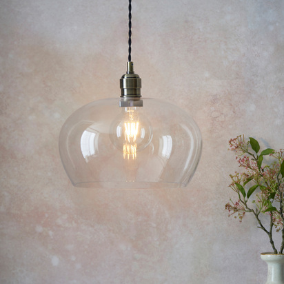 Giverny 1 Pendant Brass SMALL