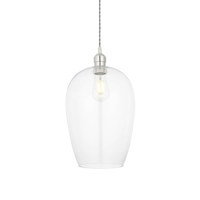 Giverny 1 Pendant Nickel LARGE
