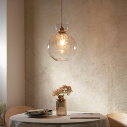 Sancerre Bubble Pendant Light Clear