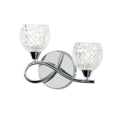 Grasse Wall Light Chrome LH
