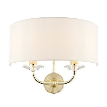 Canterbury Wall Light Brass