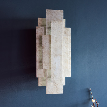 Haslemere Wall Light Silver (2pk)