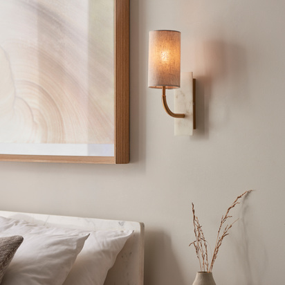 Leamington Curved 1 Wall Light