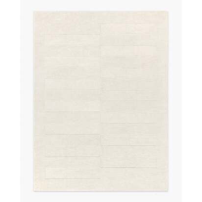 Ryder Soft White Plush Rug - 150 x 215 cm - All-In-One Rug